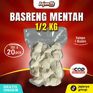 1/2 KG BASRENG MENTAH Kemasan Vakum 500gr Jajan.Ye