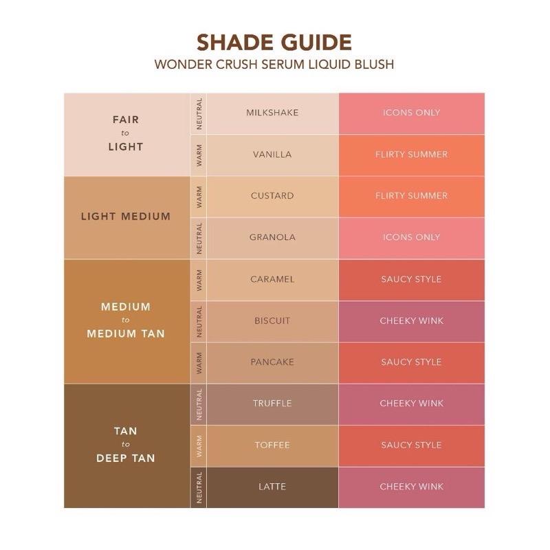 ￼ESQA Wonder Crush Serum Liquid Blush fullsize 6ml saucy style flirty summer cheeky wink icons only blush on perona pipir cair esqa blus on tahan air tahan lama waterproof blush on liquid serum blash on 2