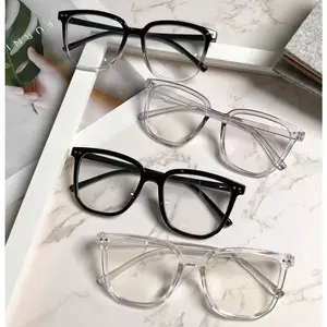 LO Kacamata Anti Radiasi Wanita Korea Bergaya Bingkai Transparan Frame Kacamata Komputer K37