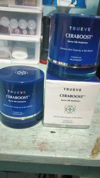 Product Review of TRUEVE Ceraboost Silk Moisturizer Gel 30gr - Moisturizer Gel Pelembab Wajah Pagi Malam, Memperbaiki Skin Barrier Rusak Iritasi, Cocok untuk Semua Jenis Kulit (Blue Tansy + Ceramide) from A**u 1