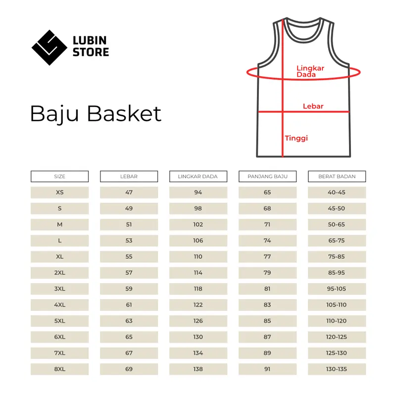 Jersey Basket BASIC RETRO GREY BASKET Jersey PROSUBS   - Jersey Basket Basket Big Size Jumbo - Jersey basket Free Custom Nama & No Punggung Olahraga 6