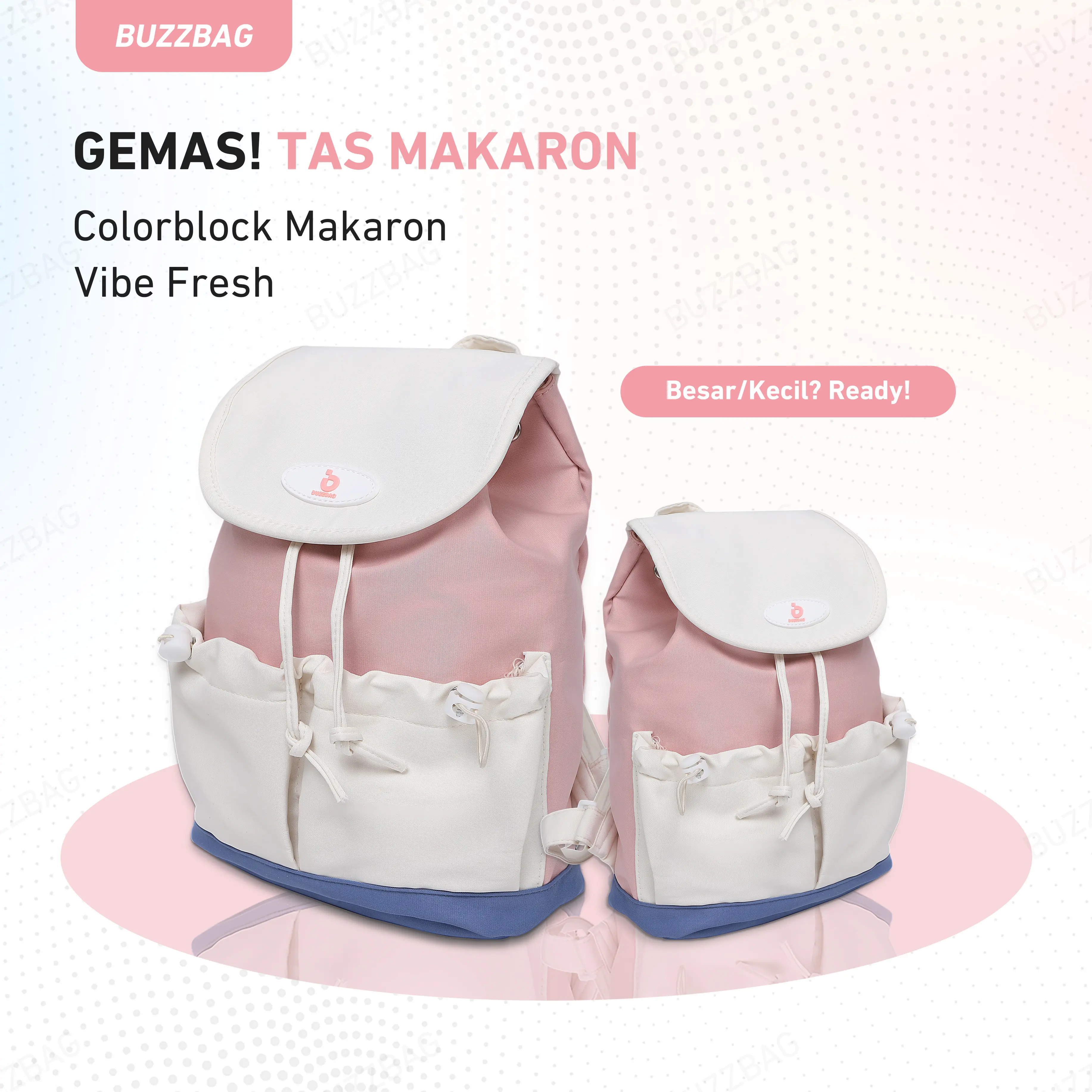 BuzzBag - Tas Sekolah Gaya Ins Wanita Tas Punggung Ransel Murid Sekolah Dasar Korea Lucu Kelas Lima Kelas Enamtas sekola lucu tas sekolah wanita ransel lucu ransel multifungsi tas ransel korea tas ransel sekolah wanita Backpack