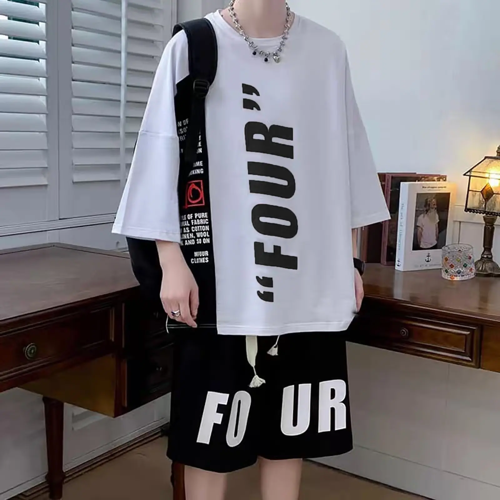 Baju Kaos Distro Oversize Kayser Ourss Lengan Pendek Hanya Baju Bukan Setelan