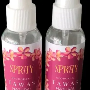 Tawas Natural Spray Deodorant Anti Bau Badan Full 24 Jam Ketiak untuk Perlindungan Seharian