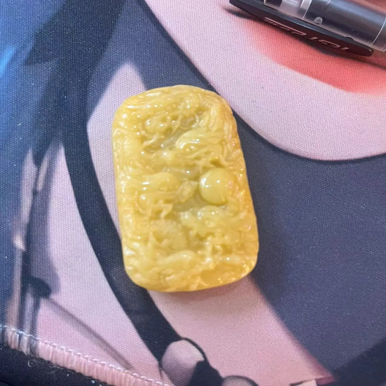 Myanmar natural grade A jade pendant