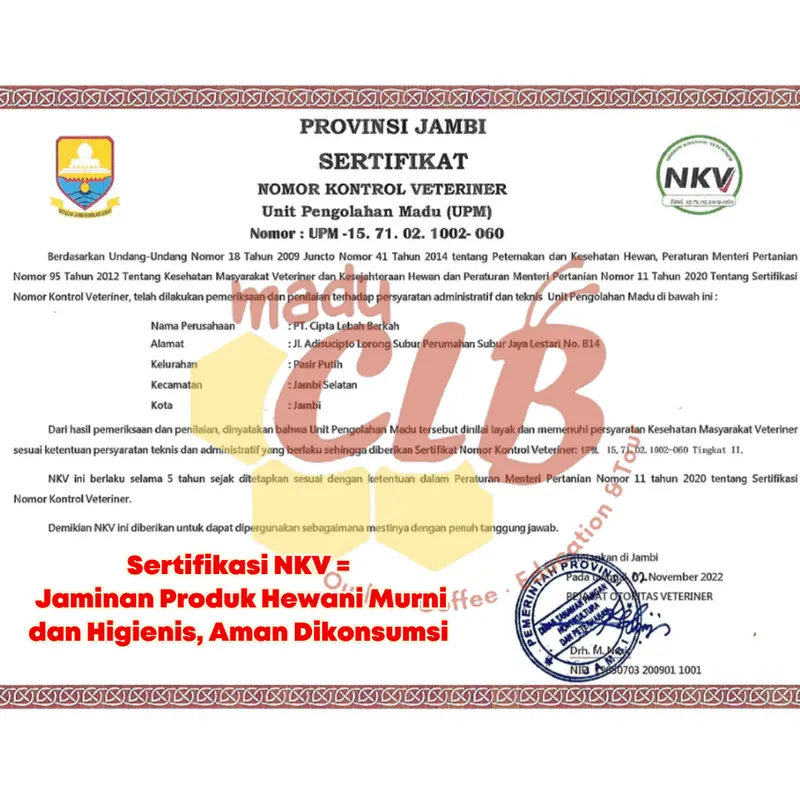 Madu CLB 5kg Paket Usaha Madu Murni Kadar air 17% Untuk Maklon, Industri, Pabrik 7