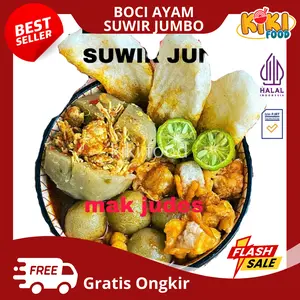 Baso Aci Ayam Suwir 200 Gram Pedas Chili oil Frozen