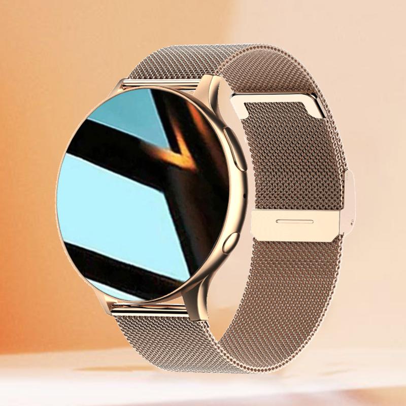 LIGE Thời trang Màn hình cảm ứng toàn phần Đồng hồ thông minh cho nam nữ Cuộc gọi Bluetooth chống nước Nhắc nhở tin nhắn Theo dõi sức khỏe giấc ngủ Đồng hồ thông minh theo dõi sức khỏe