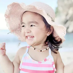 Amber Buddy | P4 Kalung & Gelang Mutiara Kombinasi Baltic Amber untuk Bayi, Anak, Dewasa. 32cm, 14cm, 38cm, 42cm, 18cm