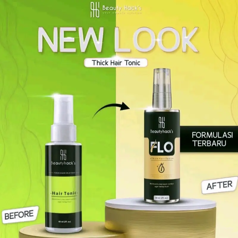 Flo hair tonic perawatan Rambut original BPOM 60ml memanjangkan Rambut memanjangkan Rambut Haircare Solusi Rambut Haircare treatment 2