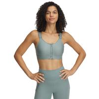 Gambar Under Armour Infinity 2.0 High Zip Women's Sports Bra - Green, S A-C dari Under Armour Indonesia Kota Administrasi Jakarta Barat 1 Tokopedia