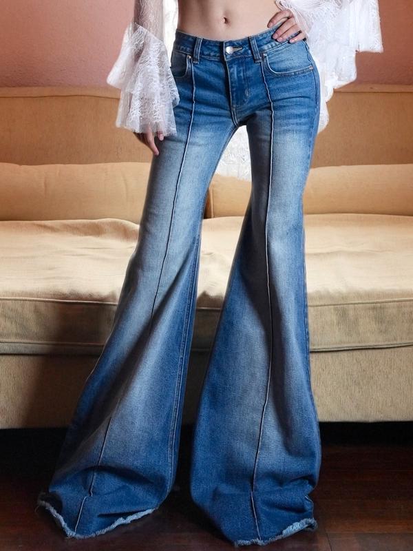 ONONMM Auma Jeans – Quần Jean Cạp Thấp Ống Loe