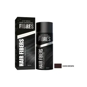 East Moon Serbuk Serat Pengental Rambut. Pengisi Warna Rambut Multifungsi. Serbuk Rambut untuk Sambungan Rambut dan Garis Rambut. Pomade Powder sampo uban