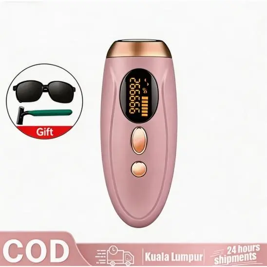 COD IPL laser Hair Removal Perontok Bulu Permanent Alat Penghilang bulu TANPA SAKIT 999999 FLASH GARANSI 1TAHUN（Garansi 1 tahun）beli 1 gratis 1