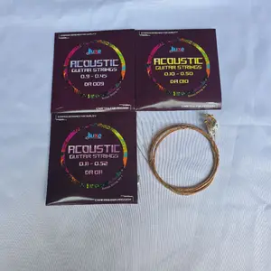 Dluxe Satu Set Senar Gitar Akustik Dluxe Original Isi 7 Bonus Senar Cadangan Nomor 1 Import Quality