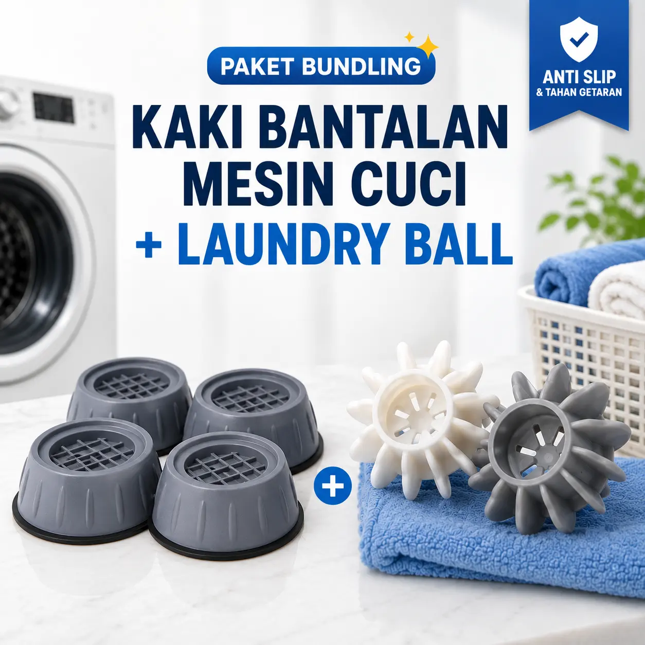 Bola Laundry Decontamination Anti-Winding Drum Washing Machine ISI 10 PCS Bahan Plastik untuk Mesin Cuci Efektif Mencegah Pakaian Terkait dan Membersihkan Kain