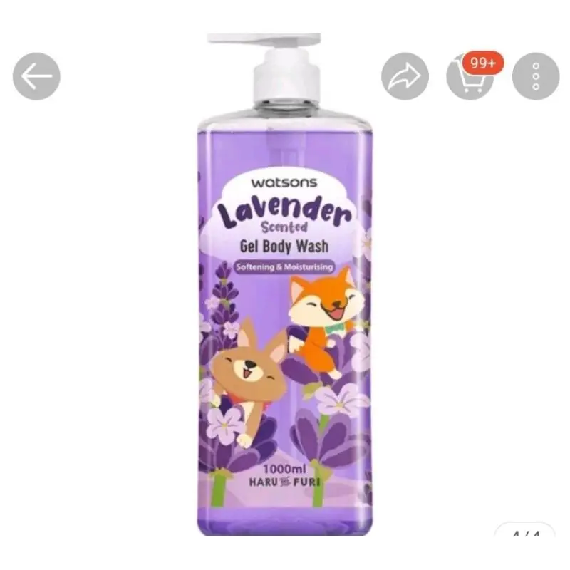 Watson Sabun cair murah botol pump 1000 ml / body wash mandi 1 liter watsons murah 1000ml 6