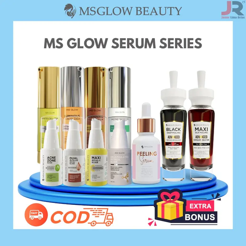 Ms Glow Serum Luminous | Whitening Gold Serum | Serum Lifting | Serum Acne | Serum WhiteCell DNA | Serum Peeling Ms Glow 0