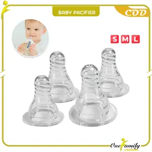[COD] OFM C1174 Dot Nipple Bayi S M L Botol Susu Bayi Pacifier Putting Dot