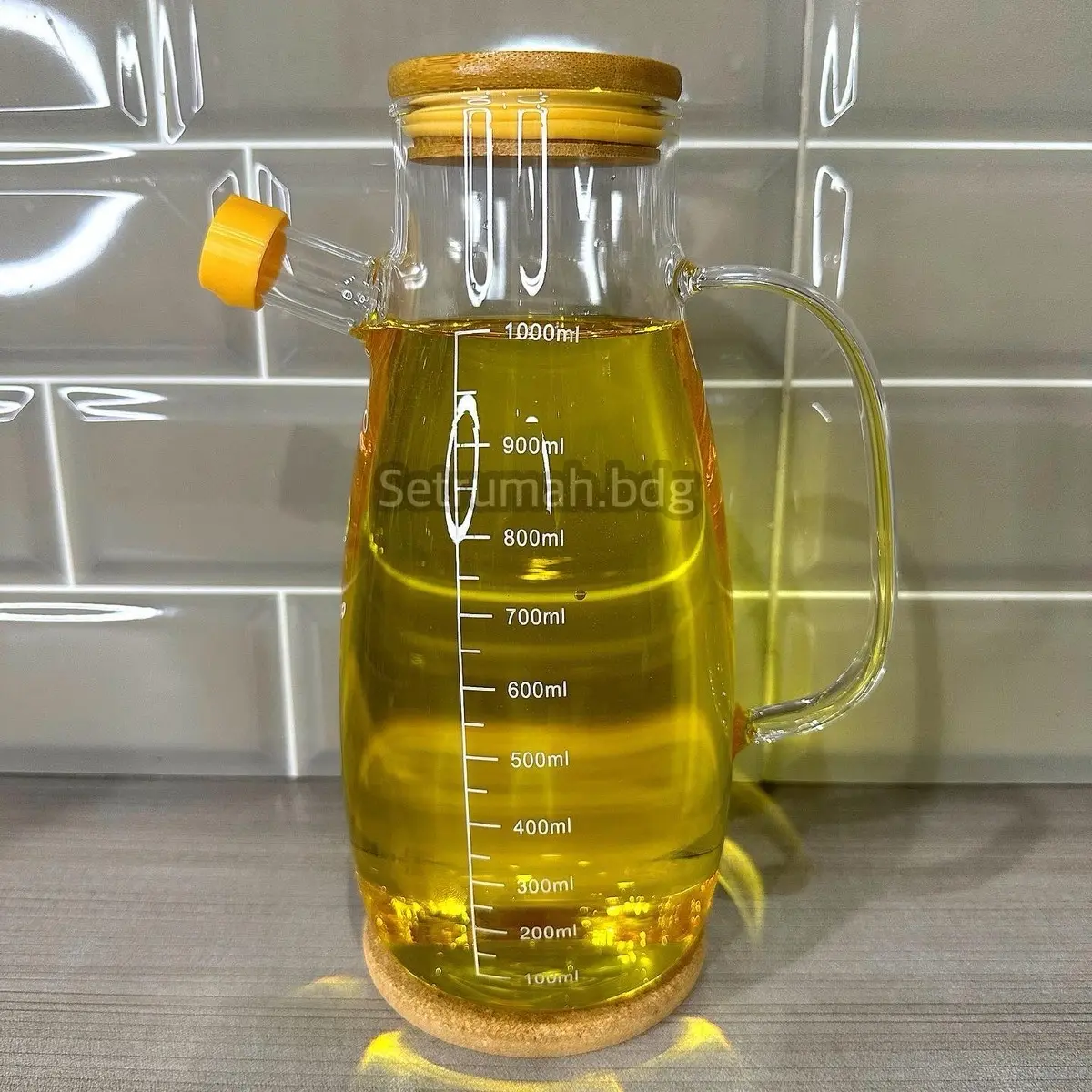 SETRUMAH - Botol Minyak Kecap Estetik 1000ml