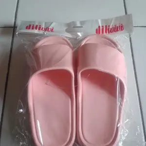 Sandal Selop Pria Wanita Polos Empuk Karet EVA Kekinian Dewasa Sandal Sehari Hari Sandal SLop Trandy jelly send alfuji