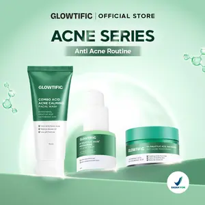 Glowtific Acne Series - Glowtific 4% Salicylic Acid + Niacinamide Anti Acne Moisturizer / Glowtific 4% Salicylic Acid + Niacinamide Anti Acne Serum