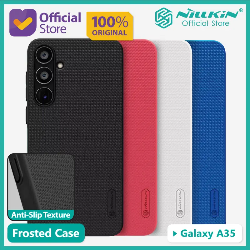 Hard Case Compatible With Samsung Galaxy A35 5G Nillkin Frosted Casing 0