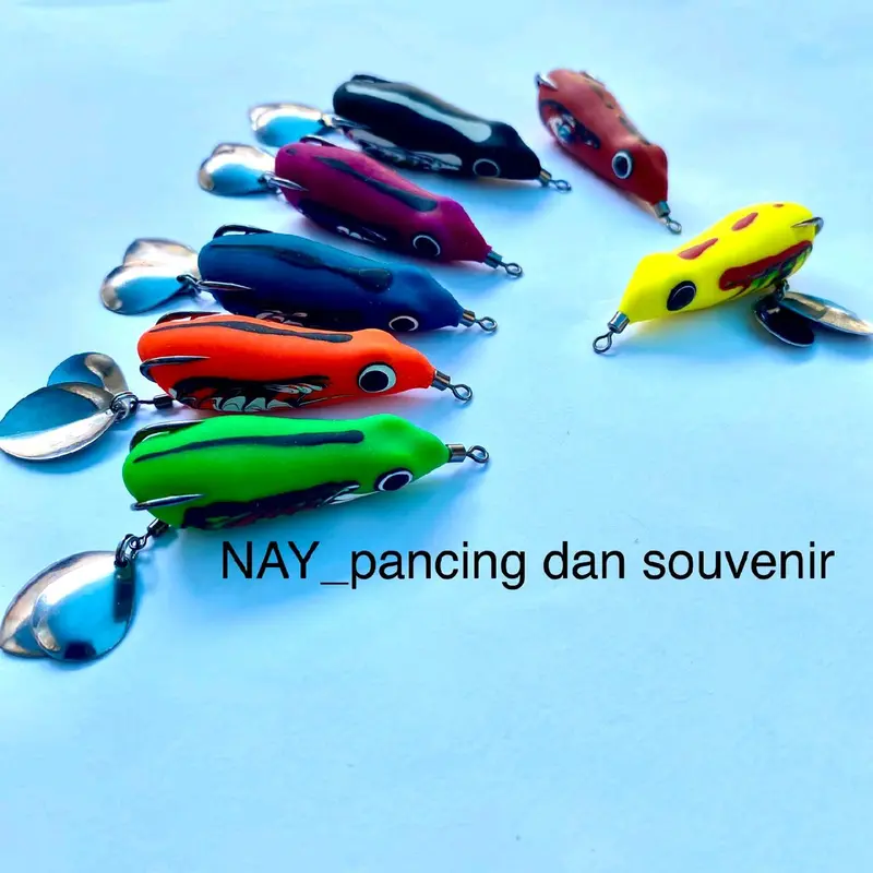 Umpan soft frog killer 5 cm slim doube blade 0