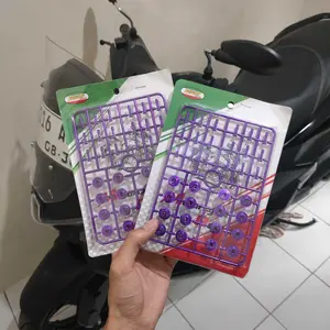 16 set baut klip body warna honda yamaha baut klip universal semua motor honda dan yamaha harga 1 pack Motorcycle