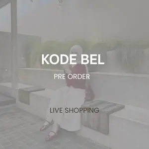 Eta BEL PRE-order [Kemeja live tgl 16 April Kotoo]