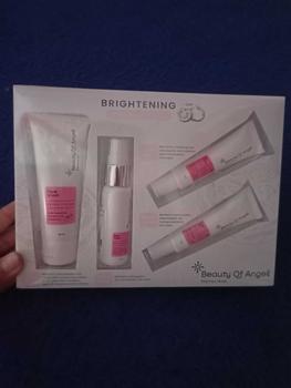 Product Review of Beauty Of Angel White Tomato Series Cream pencerah wajah melembabkan kulit kusam mengandung collagen Mencerahkan Pria Hitam Scrub Perawatan from R**3 0