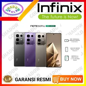 Infinix Note 50 Pro 8/256GB - Up to 16GB Extended RAM - Helio G100 Ultimate - 6.78” FHD+ Amoled - 50MP OIS - 5200 mAh - NFC
