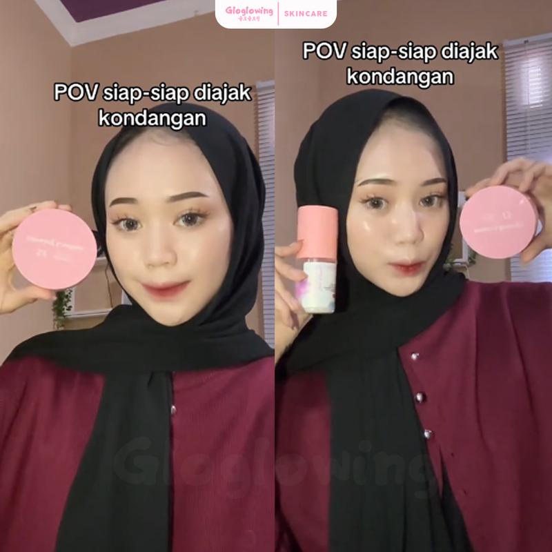 GLOGLOWING Glowing Cushion 15g - Cushion Wajah Gloglowing GLOGLOWING Glowing Cushion 15g - Cushion Wajah Gloglowing