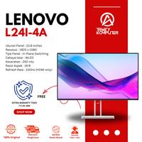 Gambar Lenovo Monitor L24i-4A 24" IPS FHD 100hz HDMI Speakers Garansi Resmi - Bundle Mouse dari GAME NEST Kota Administrasi Jakarta Pusat 1 Tokopedia