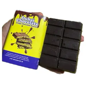 [85gr] Coklat Dubai Mini Kunafa Pistachio Crunchy