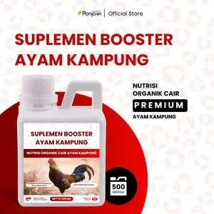 [BISA COD] SUPLEMEN BOOSTER AYAM KAMPUNG 500 ML - Suplemen Organik Cair Meningkatkan Pertumbuhan, Imun, dan Menambah Nafsu Makan Pada Ayam Kampung