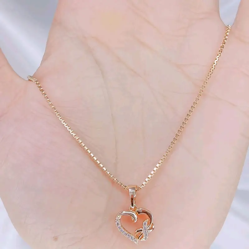 Kalung Titanium Wanita model Cantik Dan Elegan 3