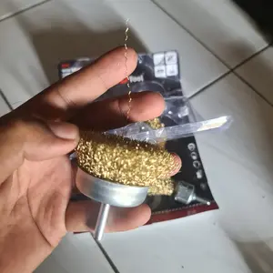 JLD Wire Brush set 5pcs Sikat Endbrush Mata Bor Brush Sikat Mangkok Gepeng 3pc Wire Brush Sikat Tangkai Bor Sikat Kawat Baja Bulu Kuningan End Brush Crimped Wire Shank Bor Pembesih Karat Besi