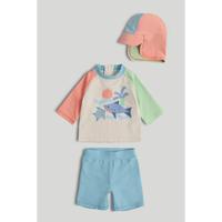 Gambar Mothercare Sunsafe Rash Vest, Swim Shorts and Keppi Set - Set Baju Renang Anak Bayi Laki-laki (Multi) - 6-9 Months dari Mothercare Indonesia Kota Administrasi Jakarta Utara 2 Tokopedia