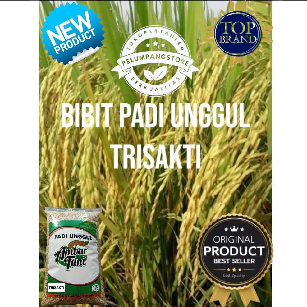 BENIH PADI UNGGUL TRISAKTI ORIGINAL KEMASAN 5KG
