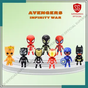 Robot superhero avengers marvel 8in1 & 5in1 mainan action figure