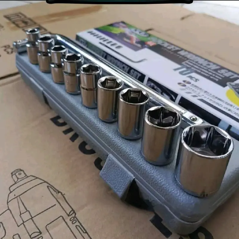 Paket Kunci T Set 4 Pcs Tekiro + Kunci Shock Sok Set 10pcs 8-24mm KTP TOOLS / Lengkap Murah 3