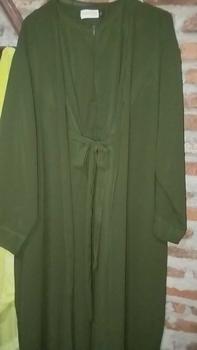 Product Review of ABAYA TURKEY BAHAN CERUTY BABYDOLL Polos Dress Muslim from M**h 0