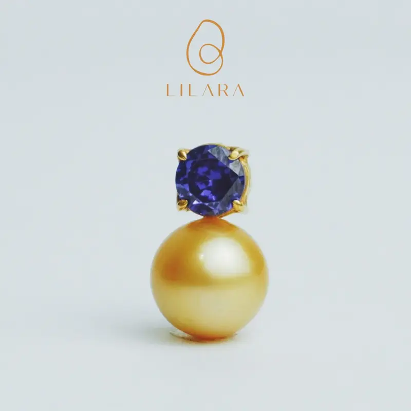 [B] Liontin Nana EMAS Zirkon Oval Mira, mewah dipakai kondangan 9 neclace Elegan 0