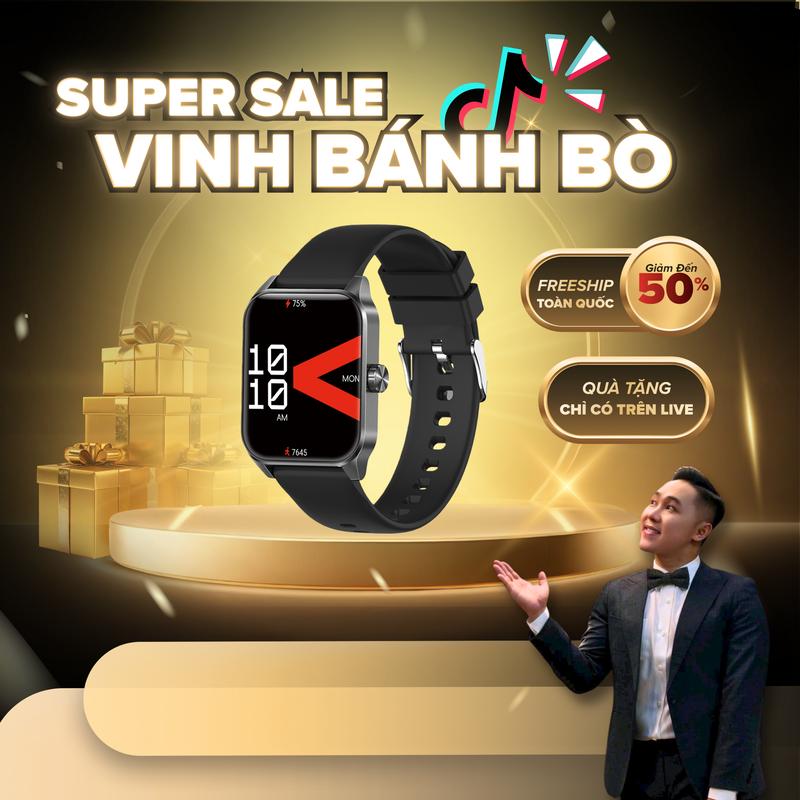 ĐỘC QUYỀN VINHBANHBO MAJDOMO Đồng hồ thông minh FIT SE mặt đồng hồ 3D động tần số quét 60Hz màn hình TFT 1.85 inch 100+ chế độ thể thao chống nước 1ATM theo dõi nhịp tim SpO2 chu kỳ kinh nguyệt giấc ngủ