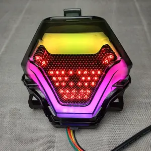 Lampu Stop Belakang R25 RGB APP LED 3 In 1 stoplamp MX KING MT25 R25 Y15ZR Exciter150