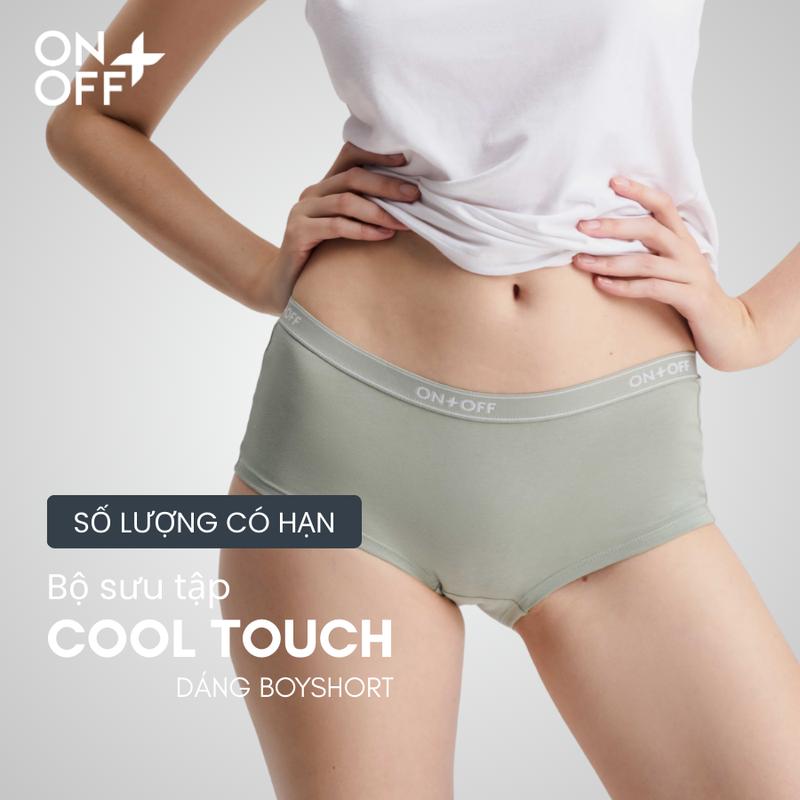  Quần lót nữ boyshort cotton cool mềm mại thấm hút mồ hôi - ONOFF 16UN25A422 