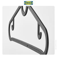 Gambar IKEA SPRUTTIG Gantungan Baju Isi 10 - Hitam dari IKEA Indonesia Kota Administrasi Jakarta Timur 5 Tokopedia