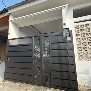 Pagar plat tekuk kombinasi laser cutting