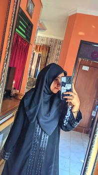 Product Review of Abaya Gamis ALKHATIB Hitam Nella Motif Jetblack Ready Wanita Muslim Grade A Ukuran S M L XL XXL gamisabaya from a**1 2